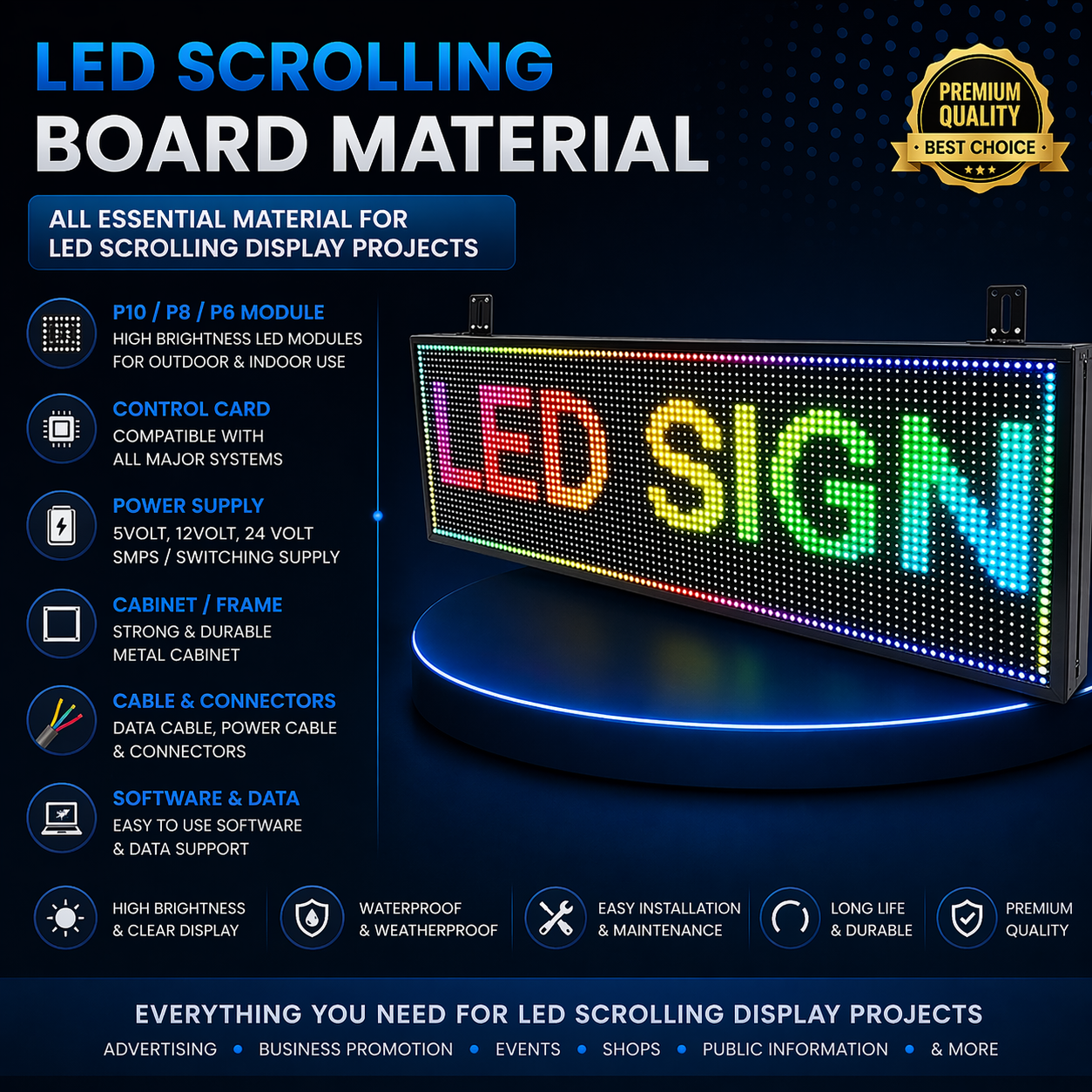 LED SIGN BOARD