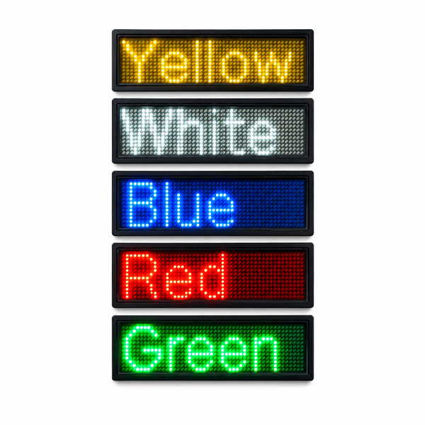LED NAME BADGE