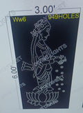 WW6 WOMEN 6X3 FEET 949 HOLES
