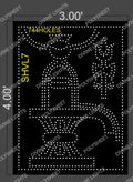 SHVL7 SHIVLING 4X3 FEET 744 HOLES