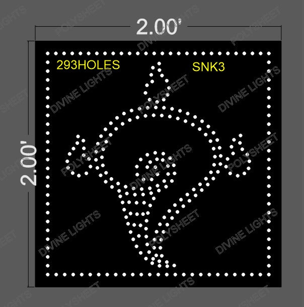 SNK3 SANKHU 2X2 FEET 293 HOLES