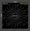 CRC10 CIRCLE 3X3 FEET 192 HOLES