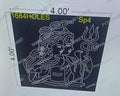 SP4 SHIV PARVTI 4X4 FEET 1684 HOLES