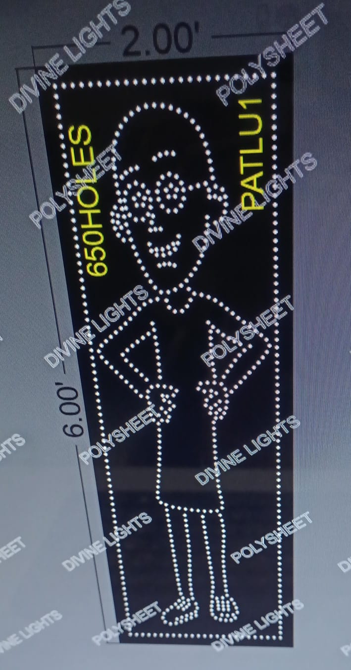 PATLU1 PATLU 6X2 FEET 650 HOLES