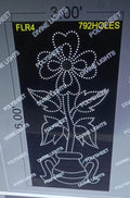 FLR4 FLOWER 6X3 FEET 792 HOLES