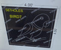 BIRD7 PARROT 4X4FEET 587 HOLES