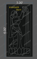 WW11 WOMEN 6X3 FEET 819 HOLES