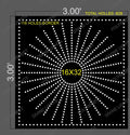 CRC16 CIRCLE 3X3 FEET 628 HOLES