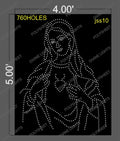 JSS10 JESUS 5X4 FEET 760 HOLES