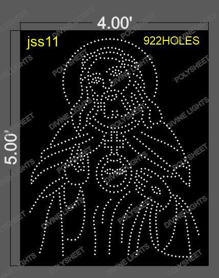 JSS11 JESUS 5X4 FEET 922 HOLES