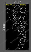 FLR7.2 FLOWER 4X2 FEET 472 HOLES