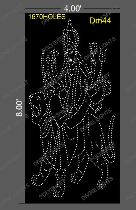 DM44 DEVI MATA 8X4 FEET 1670 HOLES