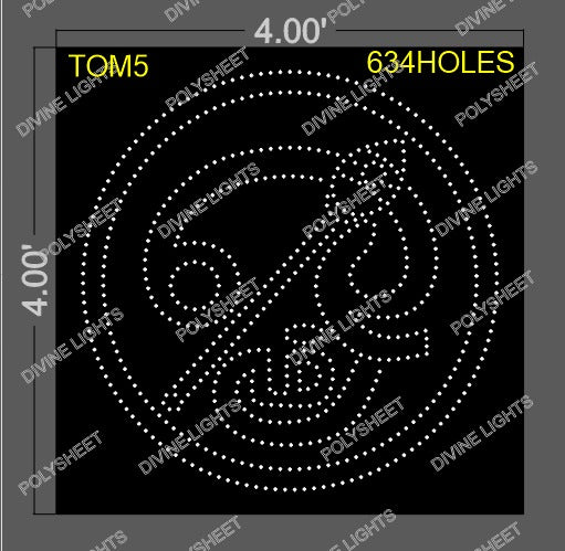 TOM5 TAMIL OM 4X4 FEET 634 HOLES