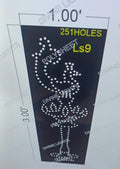 LS9 LAMP STAND 3X1 FEET 251 HOLES