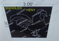HEN1 HEN 3X3 FEET 302 HOLES