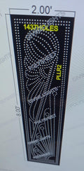 PLLR2 PILLAR 8X2 FEET 1437 HOLES