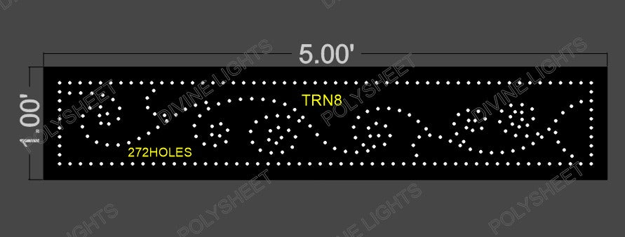 TRN8 TORAN 1x5 FEET 272 HOLES