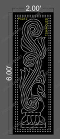 PC22.2 PEACOCK 6X2 FEET 1394 HOLES