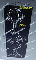 FISH2 FISH 5X2 FEET 289 HOLES