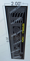 PLLR3.2 PILLAR 8X2 FEET 1719 HOLES