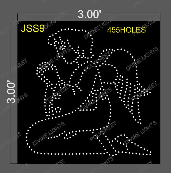JSS9 ANGEL 3X3FEET 455 HOLES