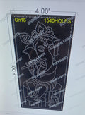 GN16 GANESH JI 8X4 FEET 1540 HOLES