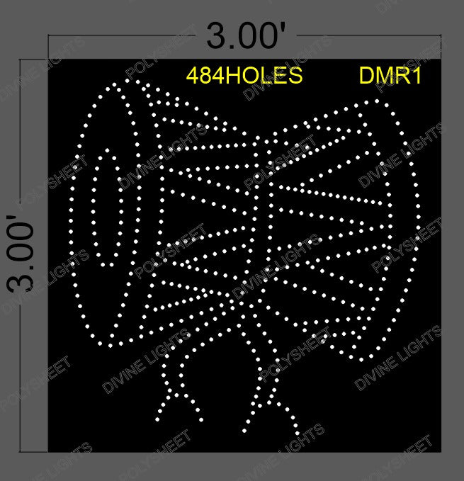 DMR1 DAMRU 3X3 FEET 484 HOLES