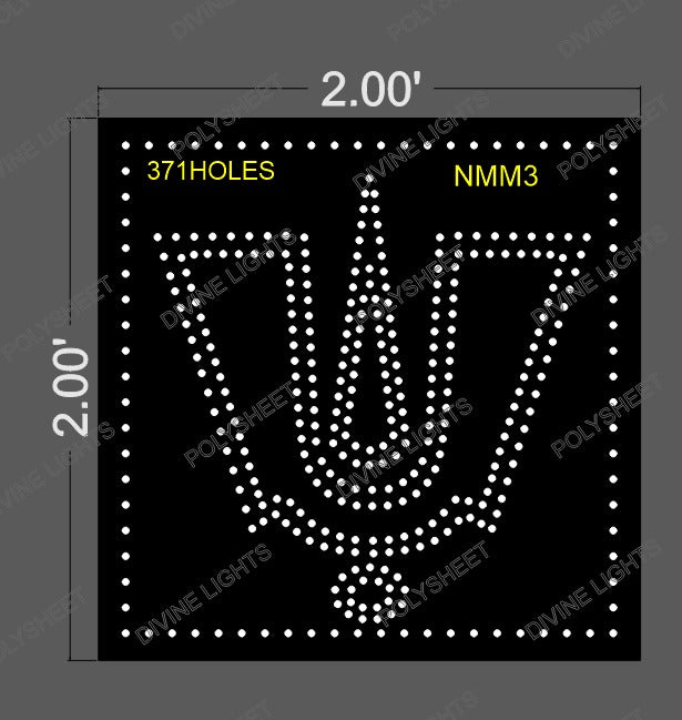 NMM3 NAMAM 2X2 FEET 371 HOLES