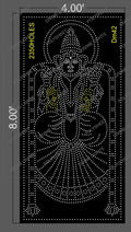 DM42 DEVI MATA 8X4 FEET 2350 HOLES