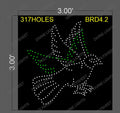 BRD4.2 BIRD 3X3 FEET 317 HOLES