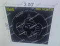 GN5 GANESH JI 3X3 FEET 300 HOLES