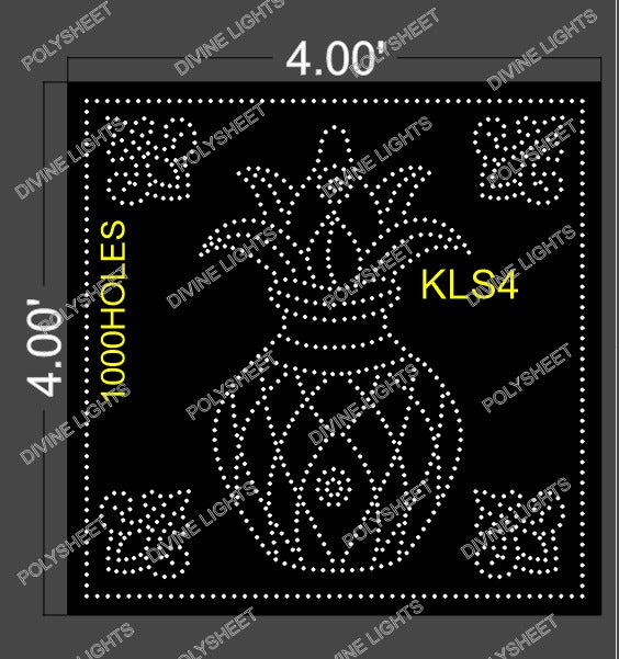 KLS4 KALASH 4X4 FEET 1000 HOLES
