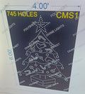 CMS1 CHRISTMAS TREE 6X4 FEET 745 HOLES