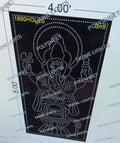 GN9 GANESH JI 8X4 FEET 1890 HOLES
