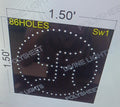 SW1 SWASTIK 1.5X1.5 FEET 86 HOLES