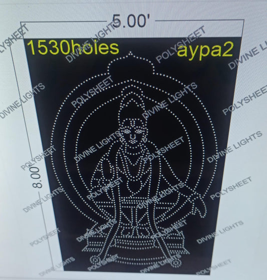 AYPA2 AYPPA 8X5 FEET 1530 HOLES (2 PART)