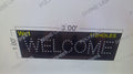 WC1 WELCOME 1X3 FEET 112 HOLES