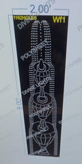 WF1 WATER FOUNTAIN 8X2FEET 1162 HOLES