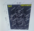 GN1 GANESHI 8X6 FEET 1587 HOLES (2 PART)