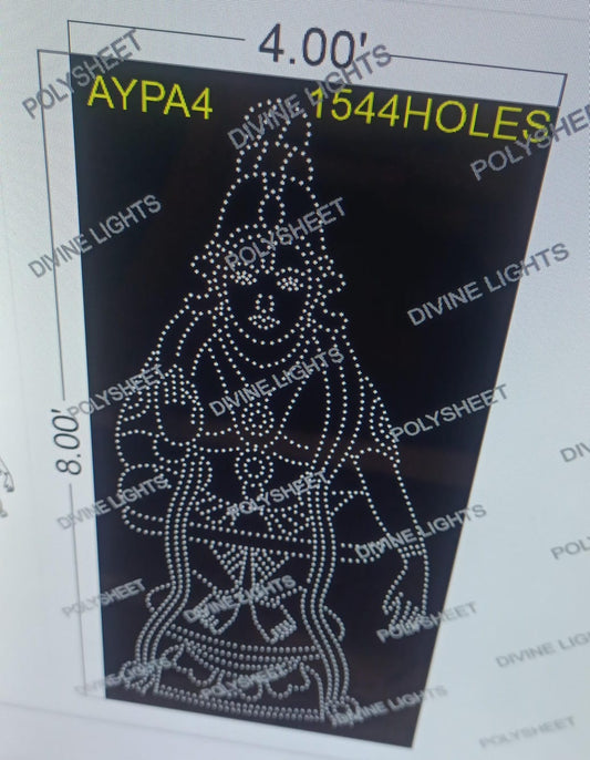 AYPA4 AYPPA 8X4 FEET 1544 HOLES