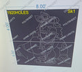 SK1 SHREE KRISHNA 8X8 FEET 1920  HOLES (2 PART)