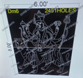 DM6 DEVI MATA 8X6 FEET 2451 HOLES (2 PART)