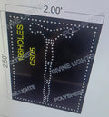 CSD5 CUSTOM DESIGN 2.5X2 FEET 196 HOLES
