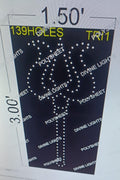 TRI1 TRISHUL 1.5X3 FEET 139 HOLES