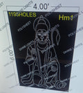 HM1  HANUMAN 6X4 FEET 1195 HOLES