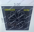 DCR2 DESIGNER CIRCLE 3X3 FEET 548 HOLES