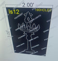 LS12 LAMP STAND 3X2 FEET 190 HOLES