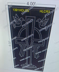 HLCR3 HOLY CROSS 8X4 FEET 1391 HOLES