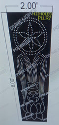 PLLR7 PILLAR 8X2 FEET 1122 HOLES