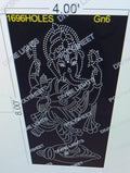 GN6 GANESH JI 8X4 FEET 1696 HOLES